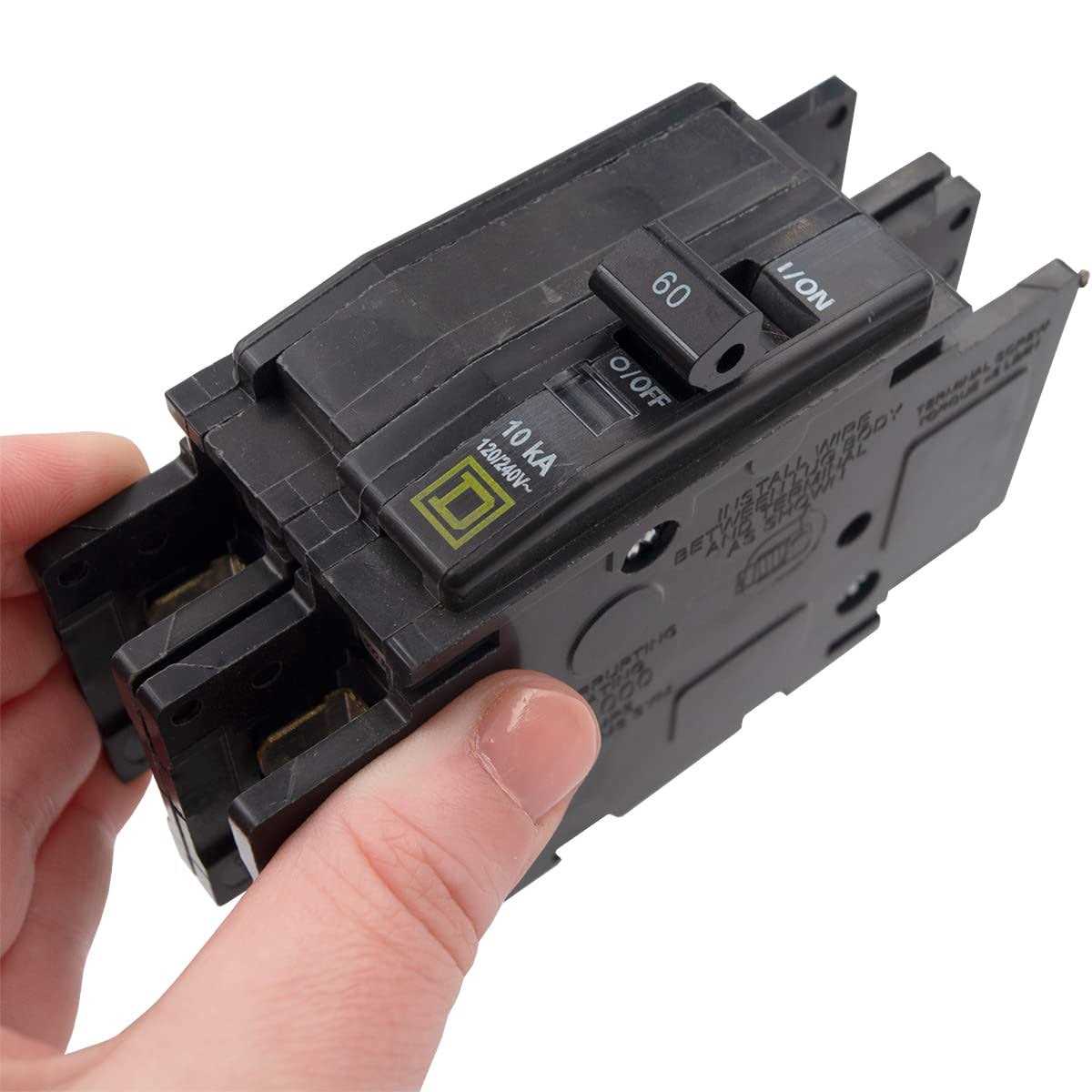 Supplying Demand 425097 QOU260 Circuit Breaker 230V 60A 2-Pole DIN Rail Mounting - Shop Hardware Tools Online Store