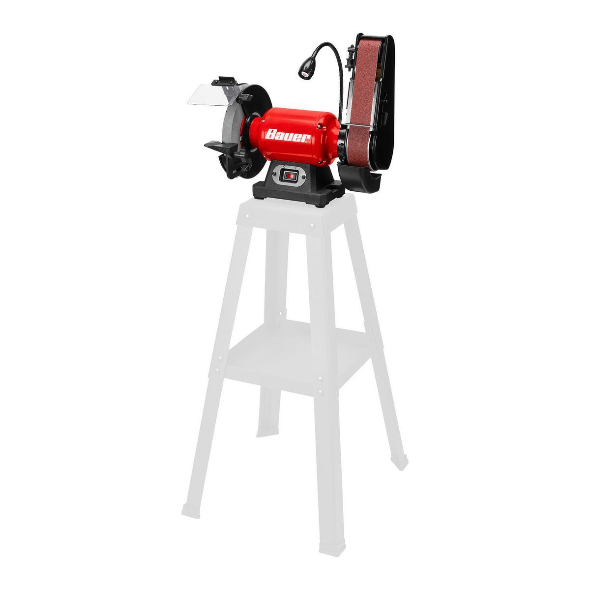 BAUER 8 in. Bench Grinder with Belt Sander