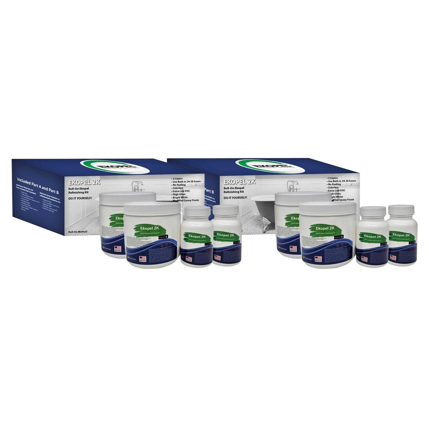 Refinished Bath Solutions Ekopel Bathtub and Tile Refinishing Kit - Shop Hardware Tools Online Store