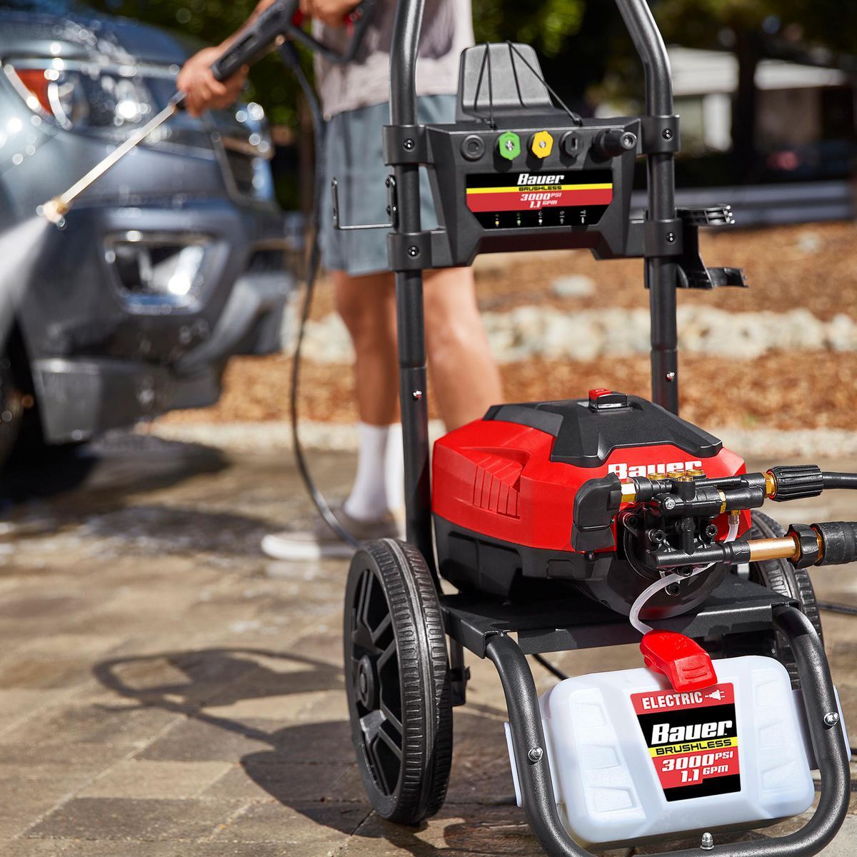 BAUER 3000 PSI, 1.1 GPM Brushless Max Performance Electric Pressure Washer