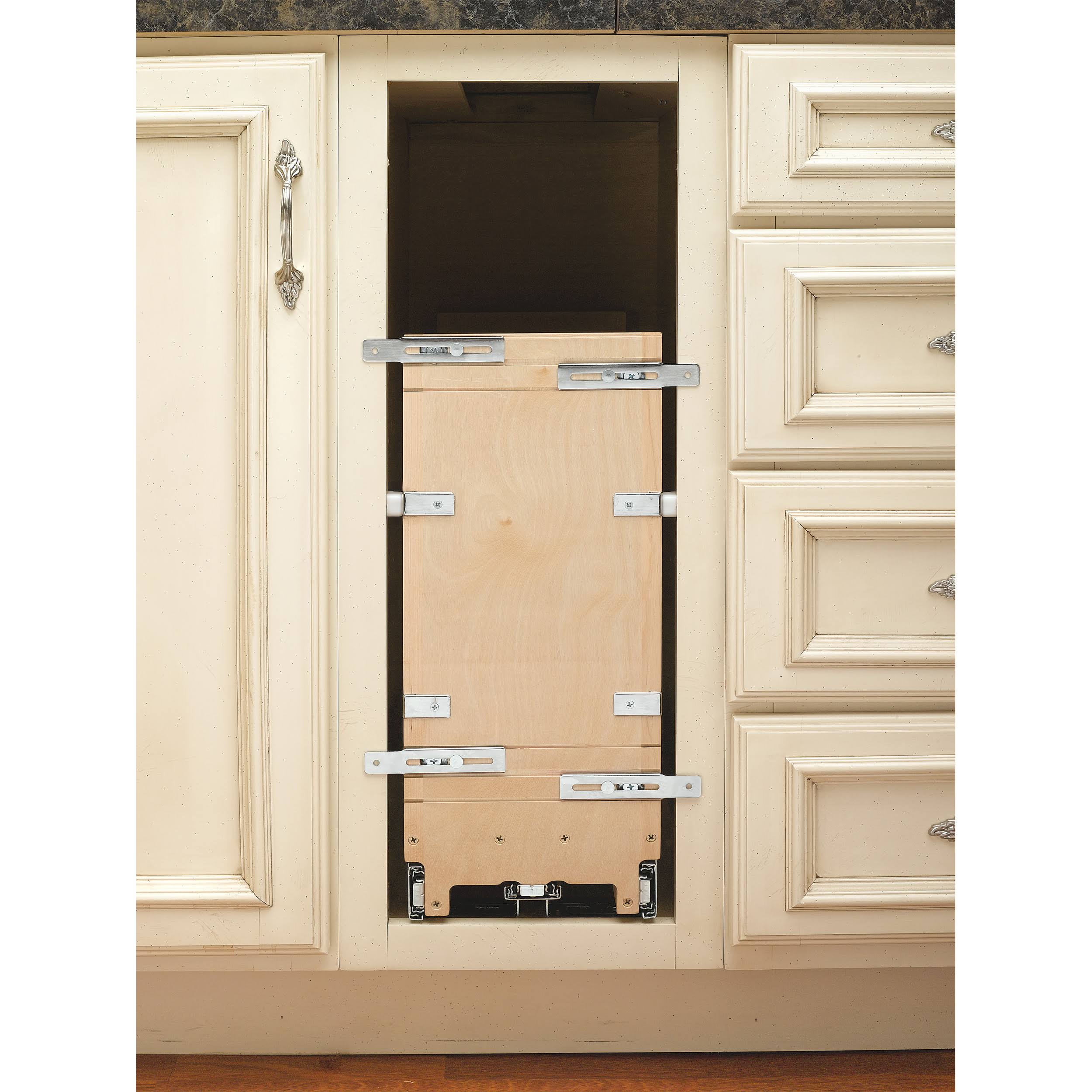 Rev-A-Shelf - 447-BCBBSC-8C - 8x22 Tray Divider, Foil u0026 Wrap Organizer Soft-Close