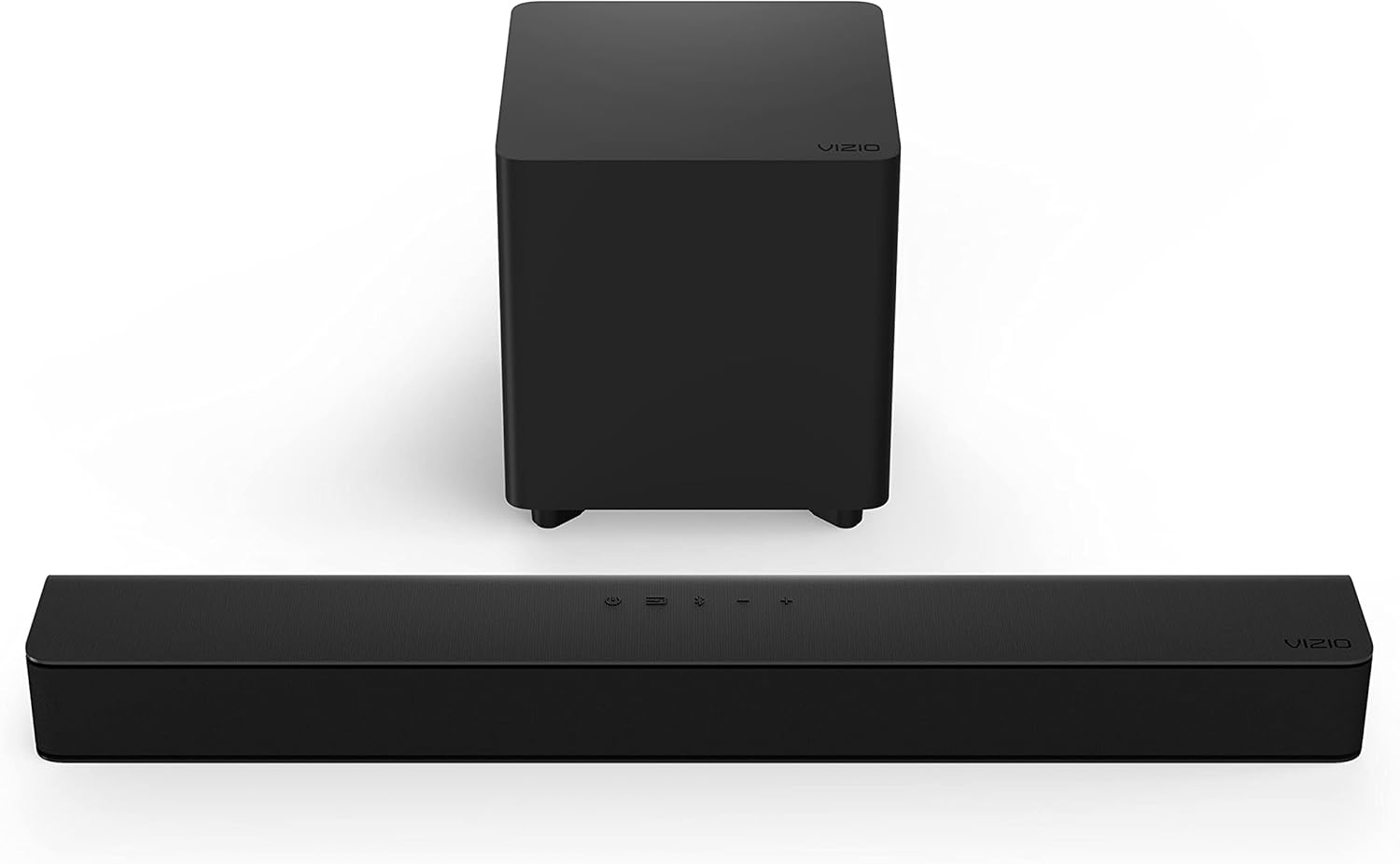 VIZIO 24-inch 1080p Smart TV and 2.1 Channel Sound Bar with Wireless Subwoofer Home Theater System