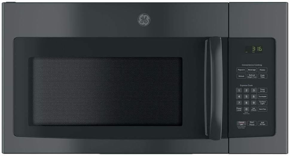 GE JNM3163DJBB 1.6 cu. ft. Over-the-Range Microwave, Black