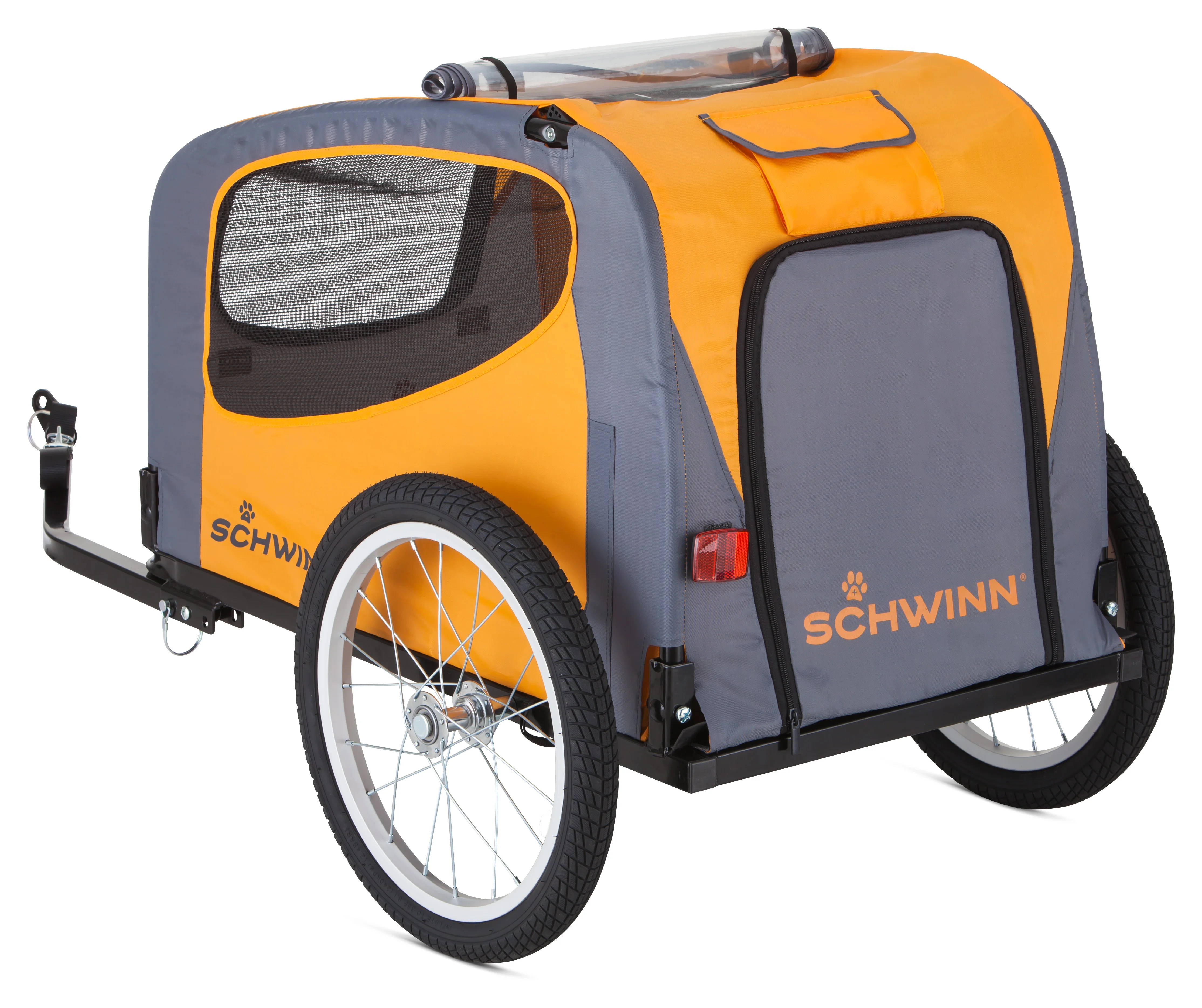 Schwinn Rascal Bike Pet Trailer, Orange
