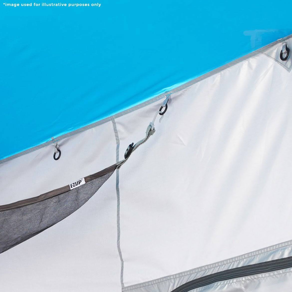 E-Z Up Camping Cube 6.4, Straight, Blue