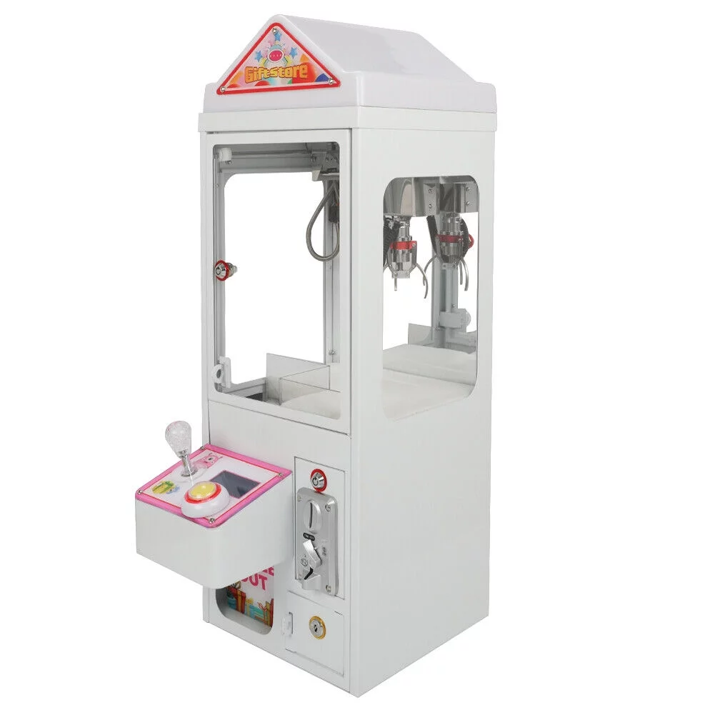 JORUGUNA Mini Claw Crane Machine 110V Metal Case Bar Candy Toy Catcher Shake-Proof