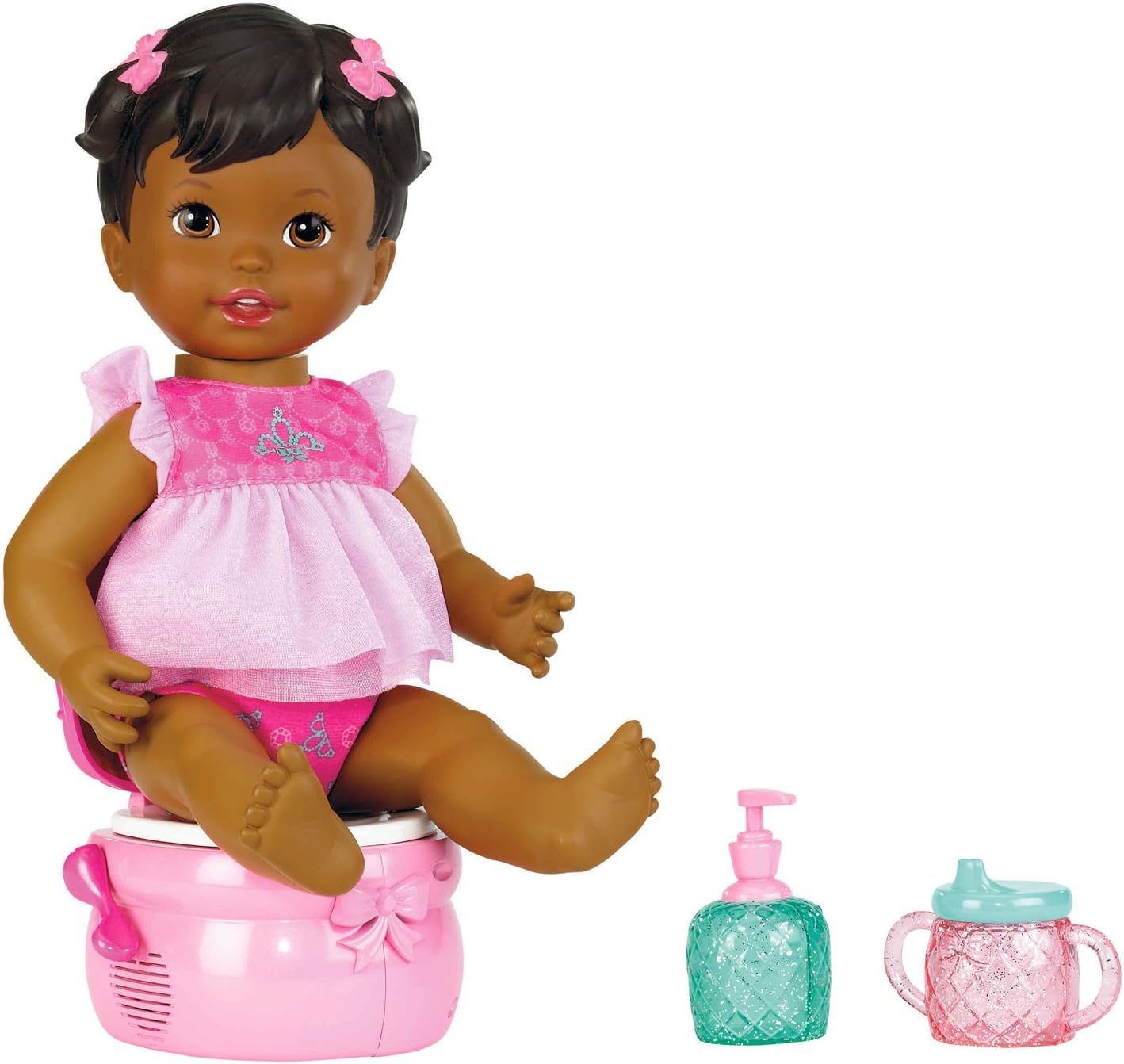 Little Mommy Princess and The Potty African-American Doll
