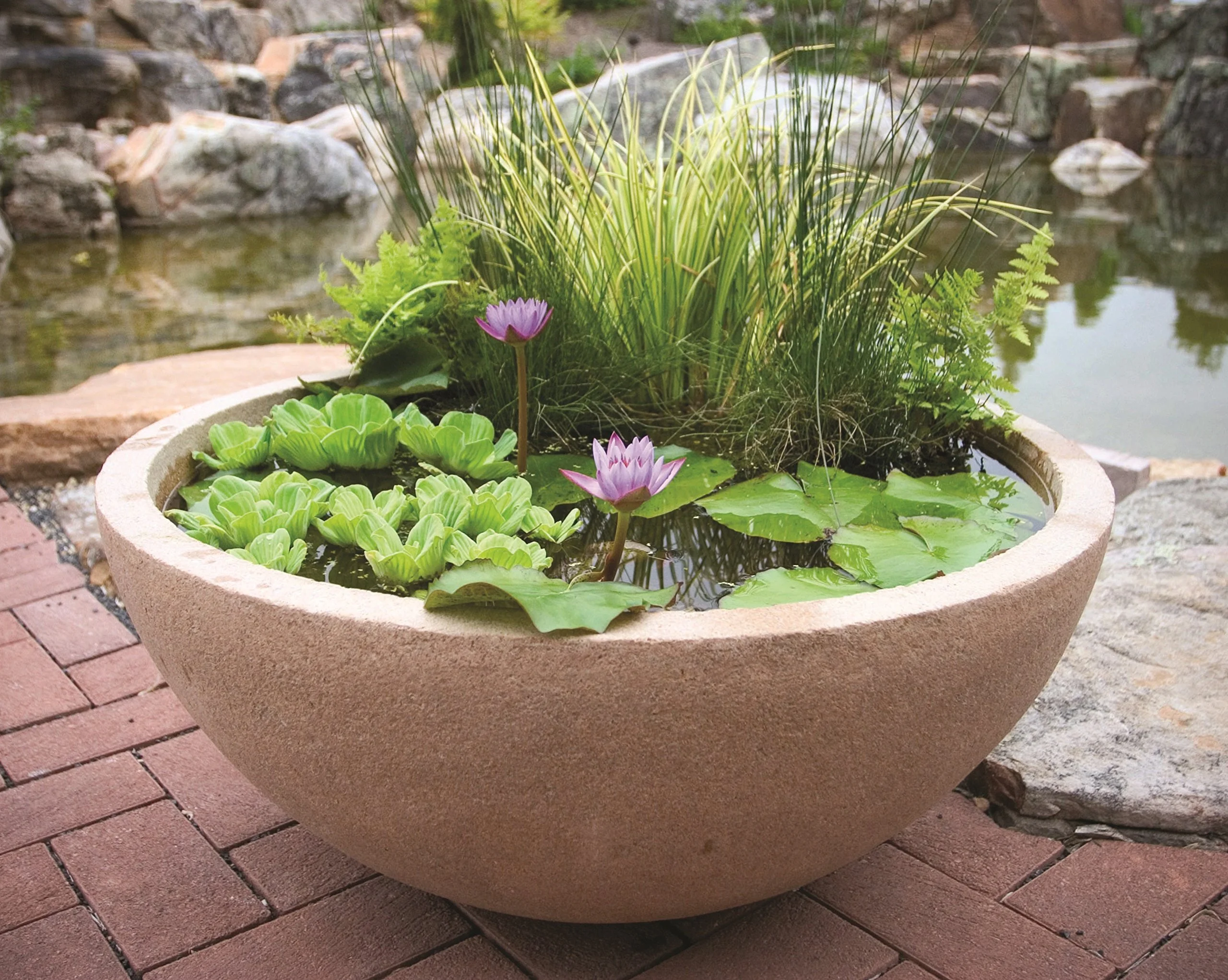 Aquascape 98860 Patio Pond - 40 in. Desert Granite