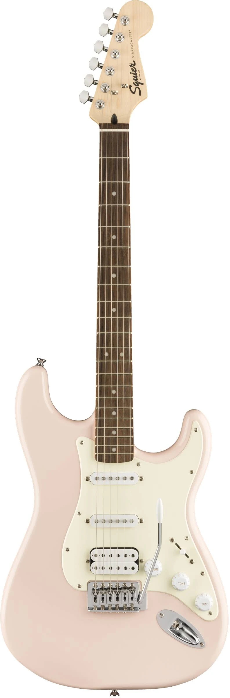 Squier Bullet Stratocaster HSS - Shell Pink