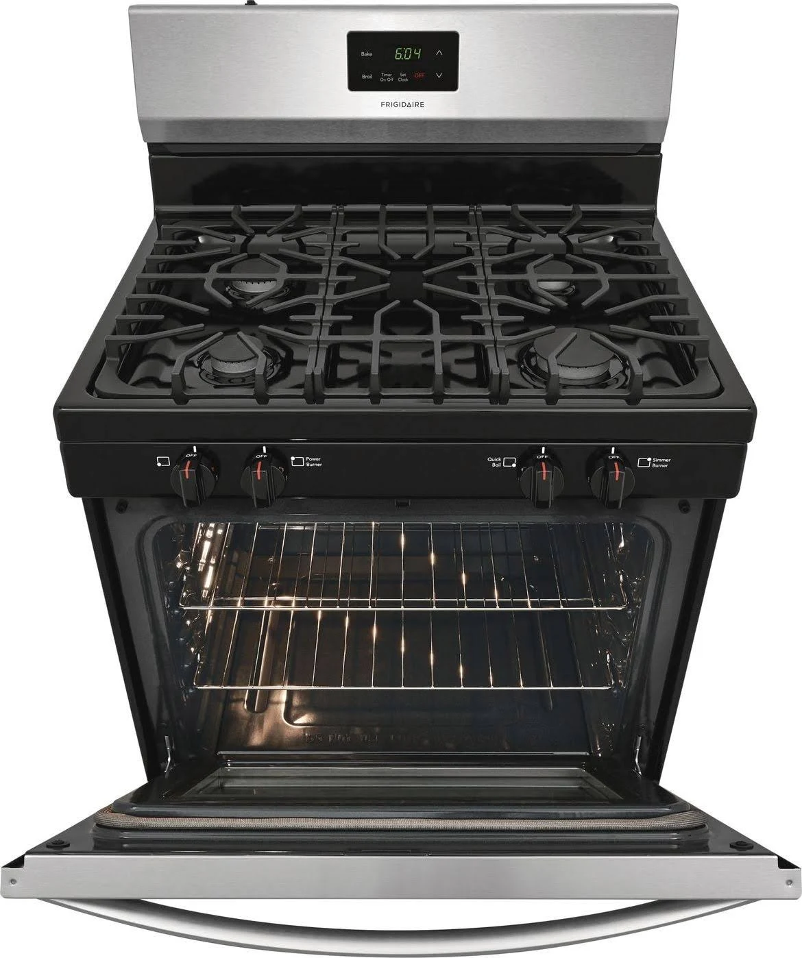 Frigidaire FCRG3051AS 30 GAS Range - Stainless Steel