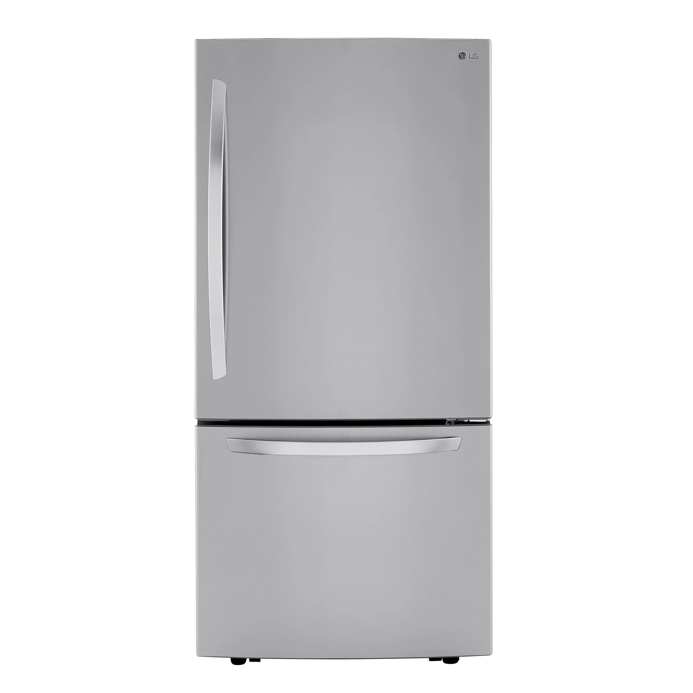 LG 33 IN. 26 CU. FT. SMUDGE-RESISTANT STAINLESS STEEL TWO-DOOR BOTTOM FREEZER DRAWER REFRIGERATOR WI