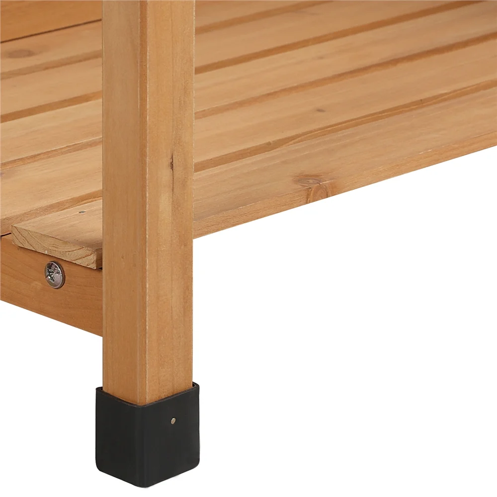 Yaheetech Cedarwood Potting Bench with Removable Sink