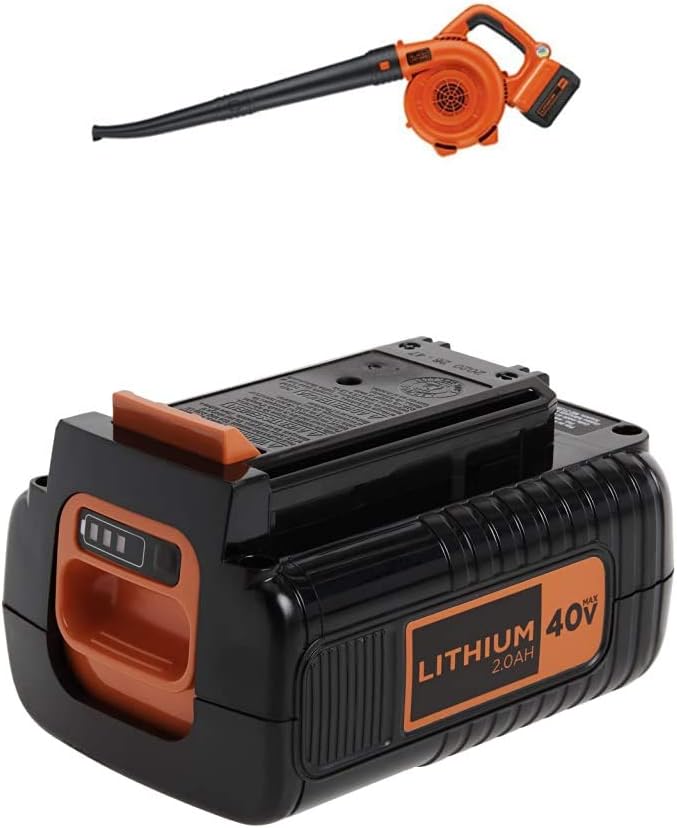 BLACK+DECKER 40V MAX* Cordless Hard-Surface Sweeper with POWERCOMMAND, Tool Only (LSW36) Pack of 2