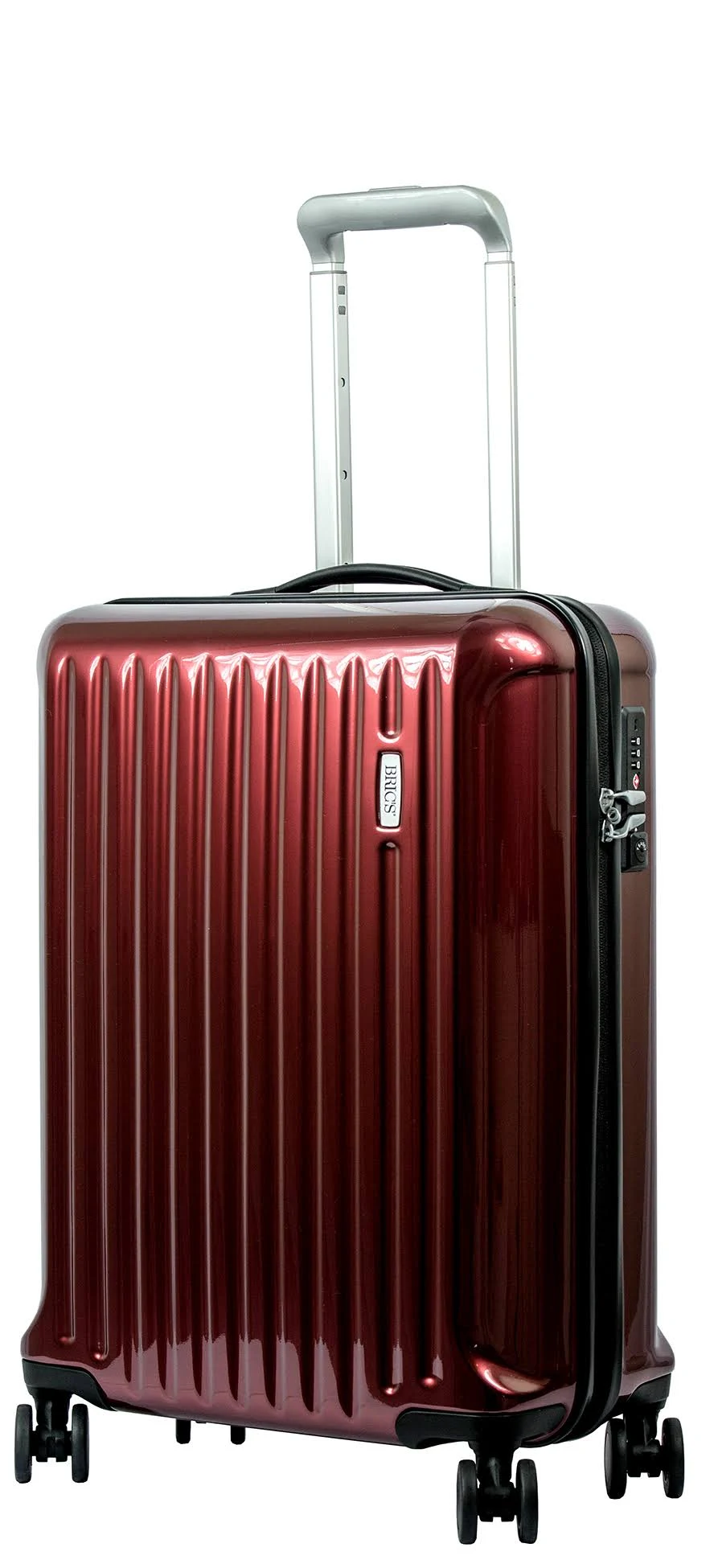 Bric&s Riccione International 21-Inch Carry-On Spinner (Bordeaux)