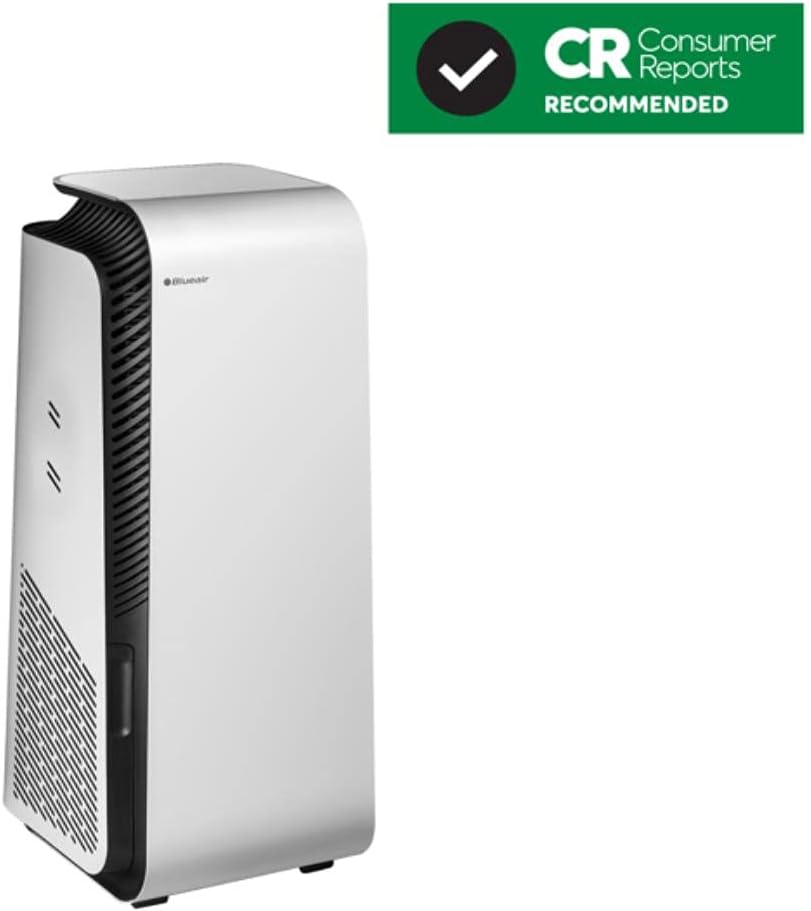 Blueair Protect 7470i Smart WiFi Air Purifier for Home, 24/7 protection against Virus and Bacteria, Smoke and Allergens with HEPASilent Ultra Tech for Large Spaces