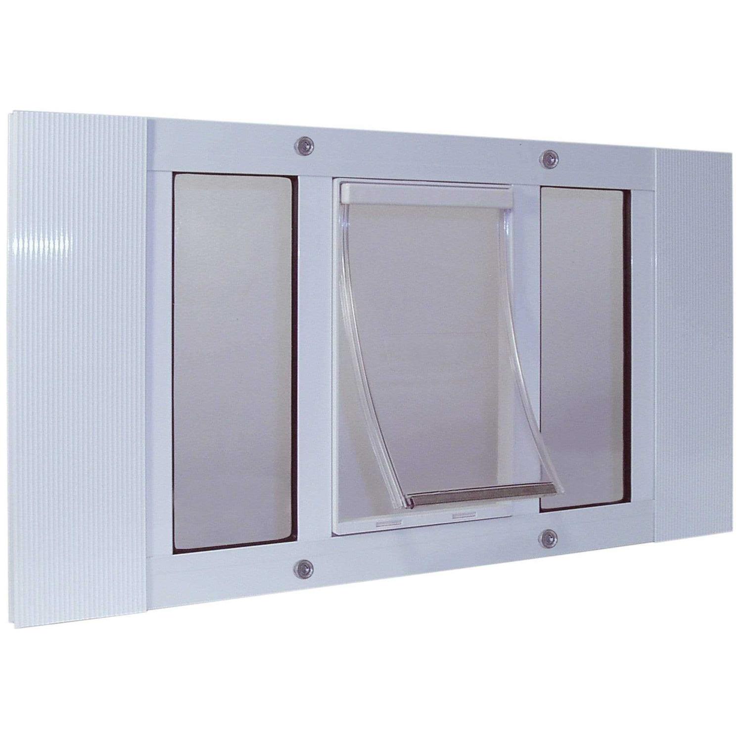Ideal Pet Products Aluminum Sash Window Pet Door - Pet Supplies online store