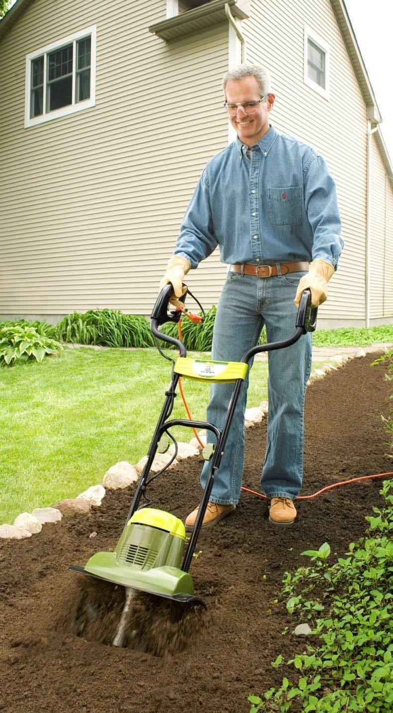 Sun Joe TJ600E Tiller Joe Garden 14-inch 6.5 Amp Electric Tiller/Cultivator