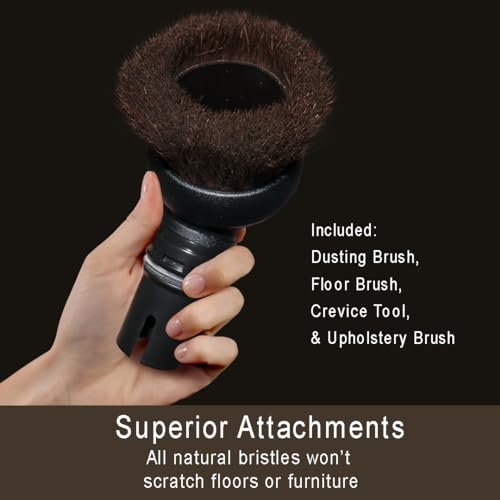 Filter Queen Majestic Surface Cleaner, Canister Vacuum with Bagless Cyclonic Action, The Ultimate All-in-One Cleaning Machine