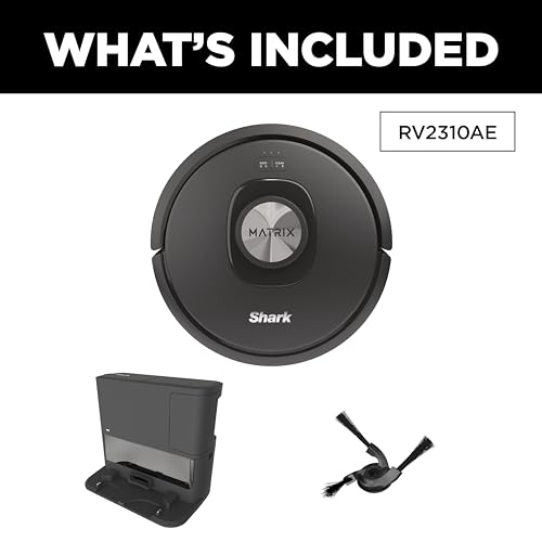 Shark AV752 ION Robot Vacuum, Tri-Brush System, Wifi Connected, 120 Min Runtime, Works with Alexa, Multi Surface Cleaning, White