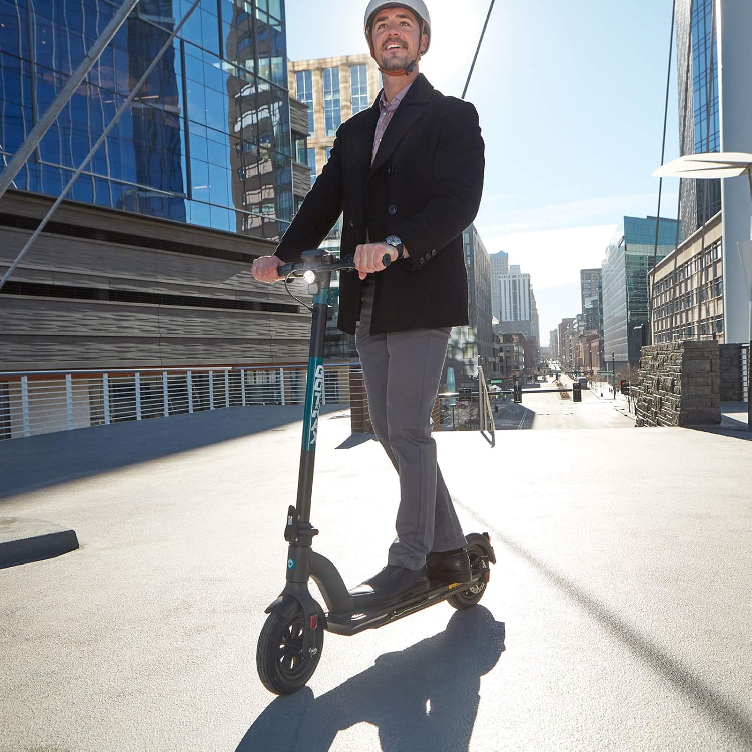 Gotrax Gmax Ultra Electric Scooter, 10" Pneumatic Tires, Max 45 Mile and 20Mph Speed, Double Anti-Theft Lock, Bright Headlight and Taillight, Foldable and Cruise Control Escooter for Adult