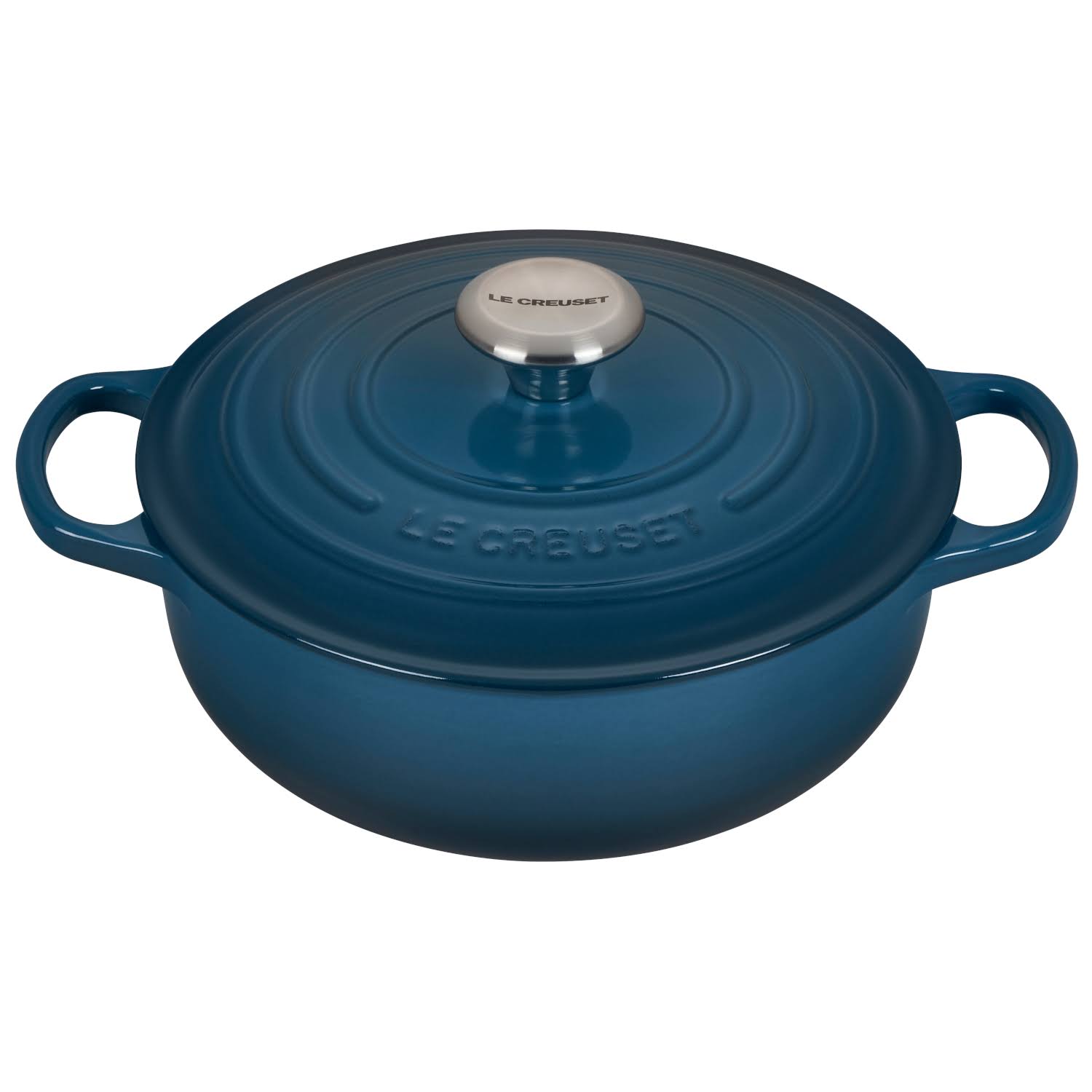 Le Creuset 3.5 Qt. Cast Iron Sauteuse - Deep Teal