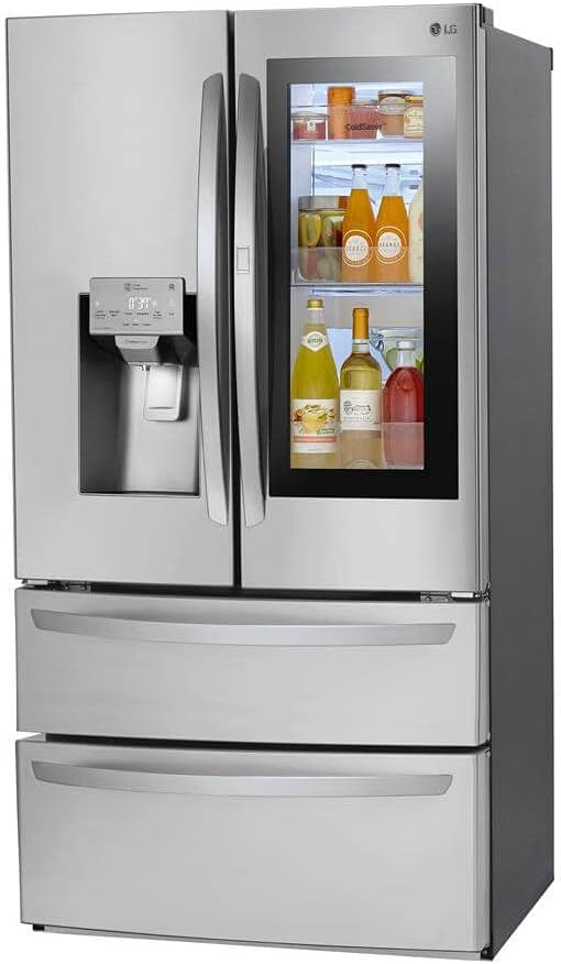 LG LMXS28596S 28 Cu. Ft. Stainless French-Door Smart Wi-Fi Enabled Refrigerator