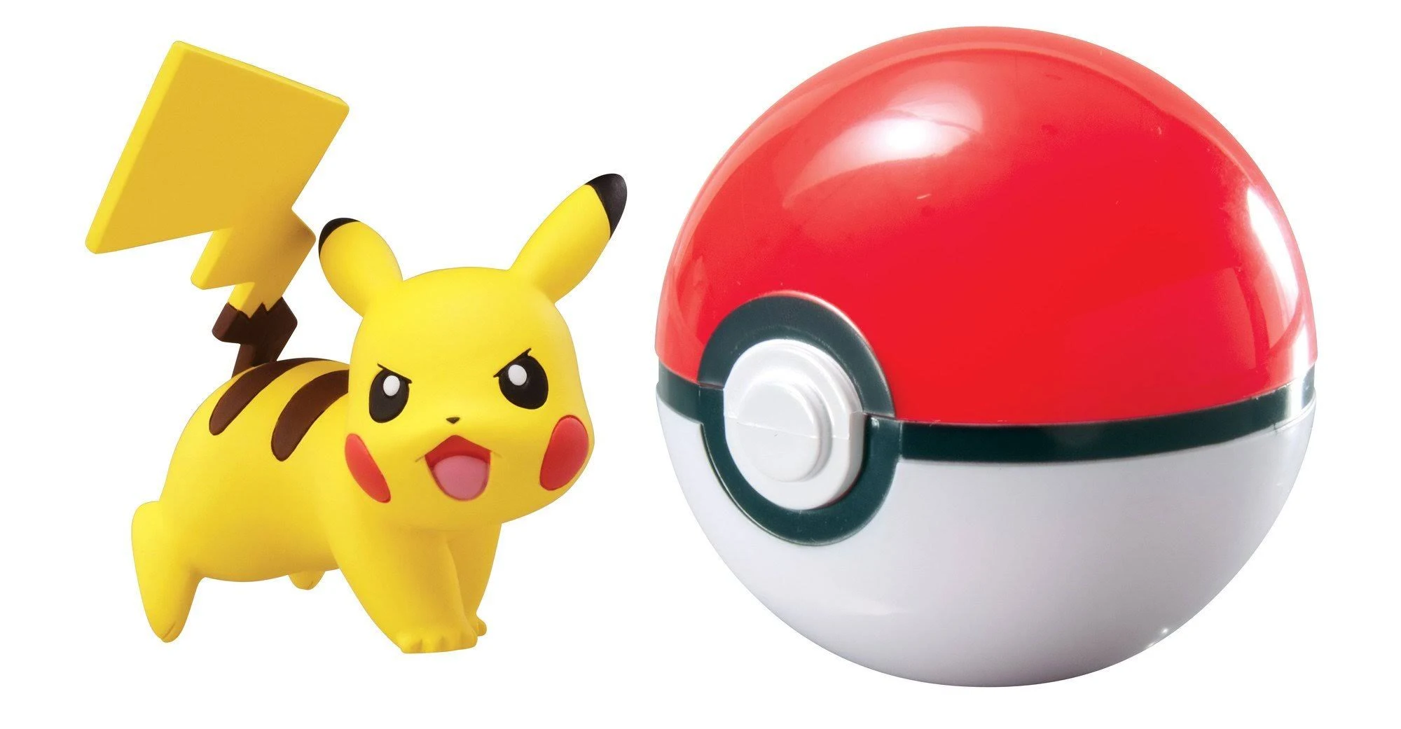 Tomy Pokmon Clip u0026 Carry Pok Ball Pikachu and Pok Ball