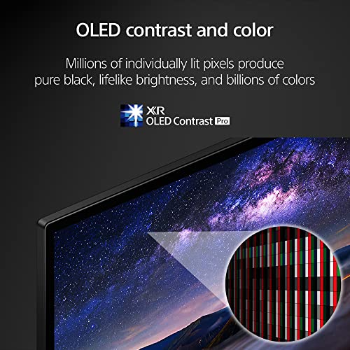 Sony OLED BRAVIA XR A80L Series 4K Ultra HD TV: Smart Google TV with Dolby Vision HDR and Exclusive Gaming Features for The Playstation® 5 XR77A80L- 2023 Model