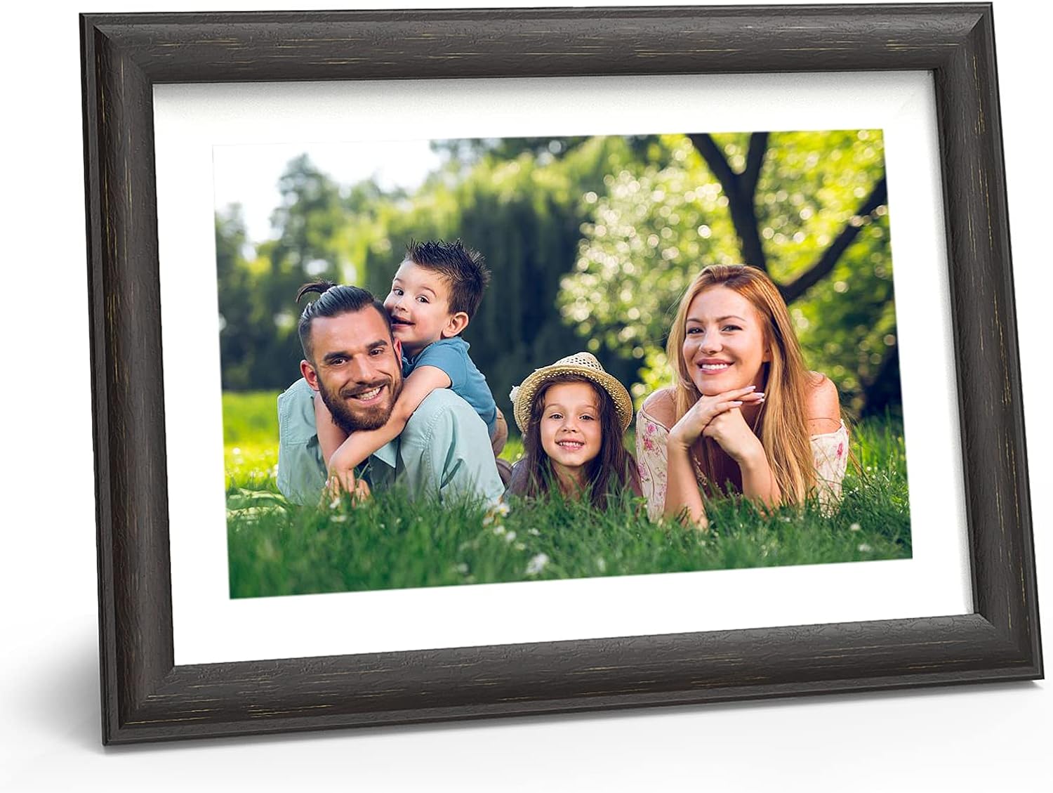 Digital Frame for Photos 10 inch with Slideshow Digital Picture Frame with HD IPS Display Picture Frame with Motion Sensor/Video/Background Music/Calendar/Clock/Auto-Rotate/Best Gifts by FLYAMAPIRIT