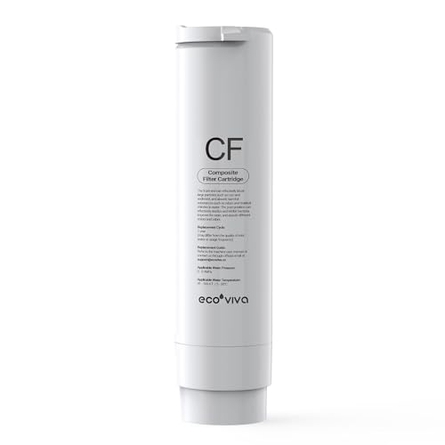 Ecoviva Replacement RO Filter Catridge for Countertop Reverse Osmosis System WP-RO-200G