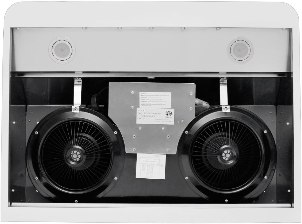 36 Inch Under Cabinet Wall Mount Range Hood 900 CFM Stainless Steel Baffle Filters Proline PLJW 113