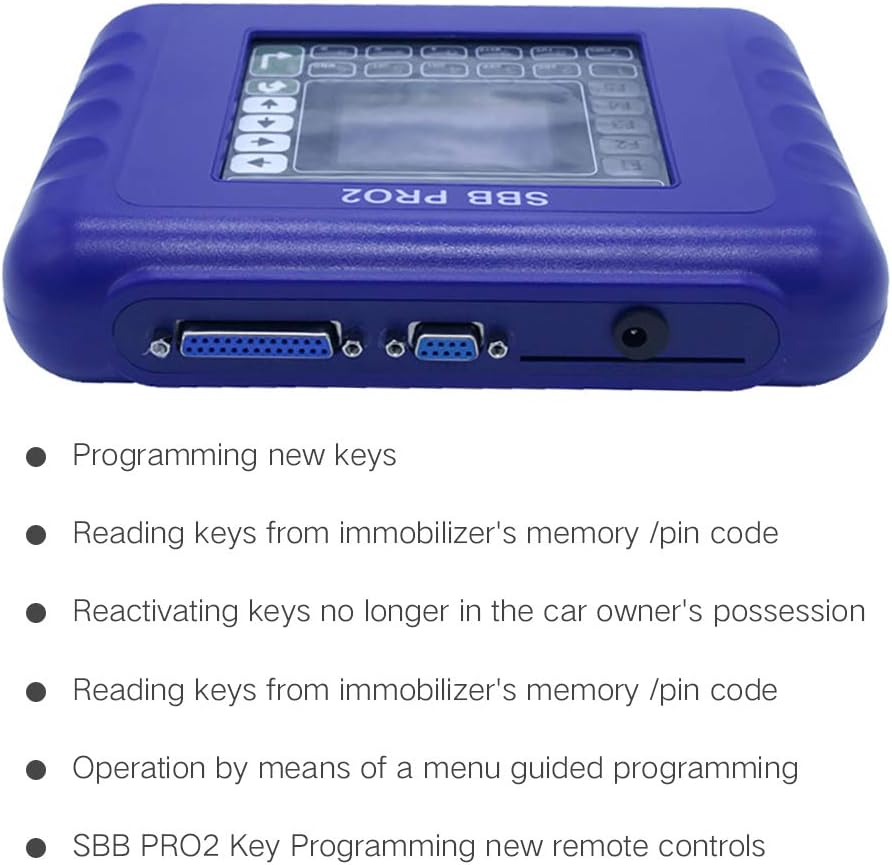 Sbb Pro2 V48.99 Key Programmer Supports G Chip Without Token Limit Multi-Language Car Key Programmer with CD Scanner