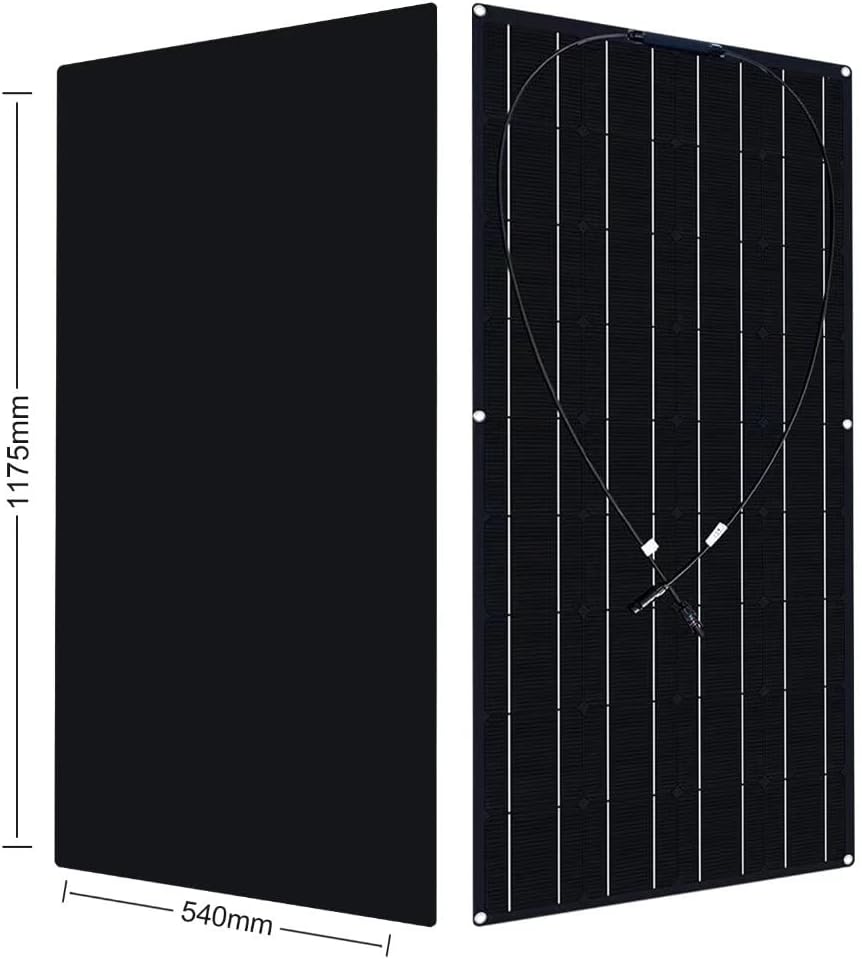 Solar Panel Kit 1200W 4X 300W Ip67 Waterproof with 40A Controller Solar Panels High-Efficiency Solar Modules Suitable for Ships, Rvs and Other Off-Grid Applications