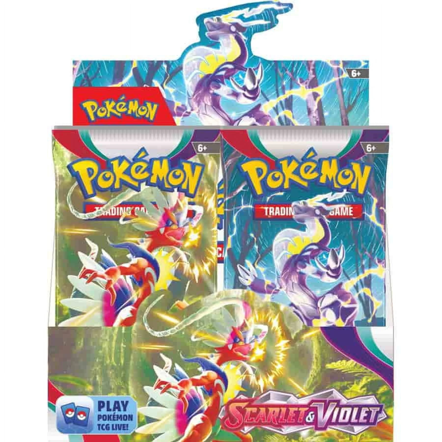 The Pokemon Company International 184-86324 TCG: Scarlet & Violet Booster Display Box (36 packs)