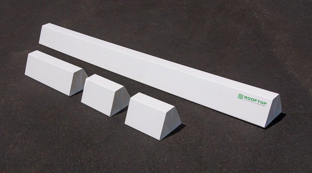 9 Pack | PVC Rooftop Support | Pipe Support | Can Be Cut to Desired Length | 100% Recycled PVC