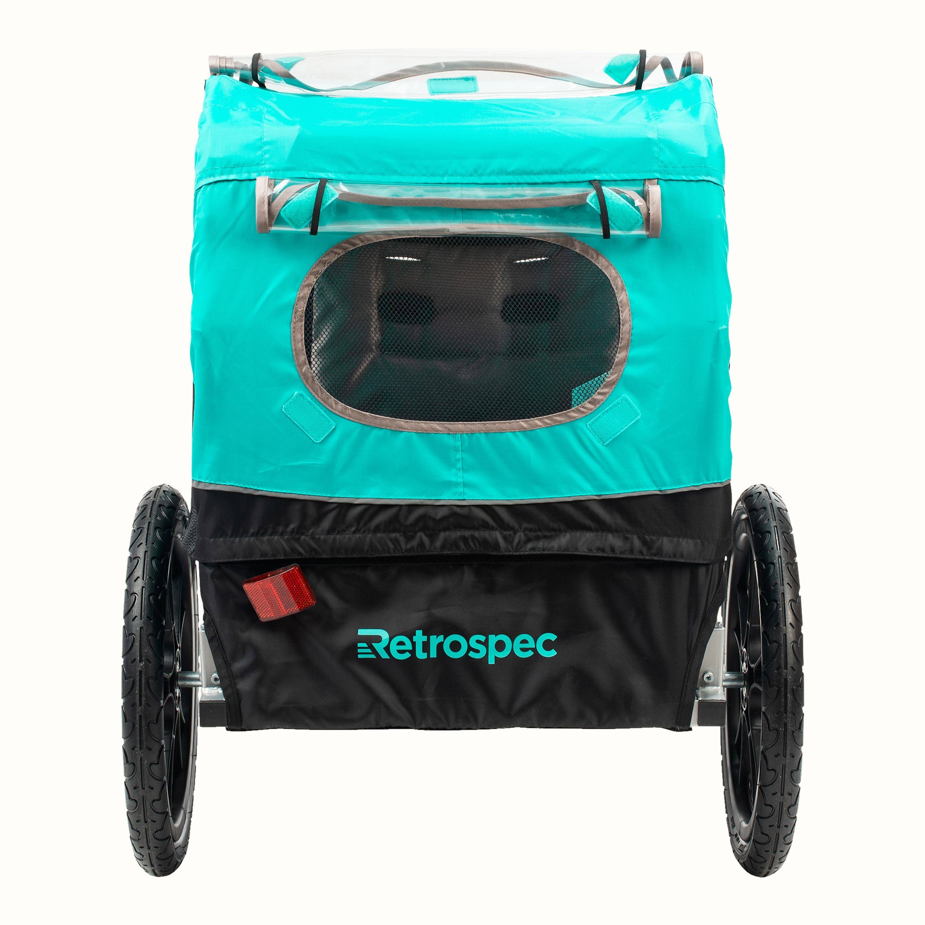 Retrospec Rover One Passenger Children&s Foldable Bike Trailer