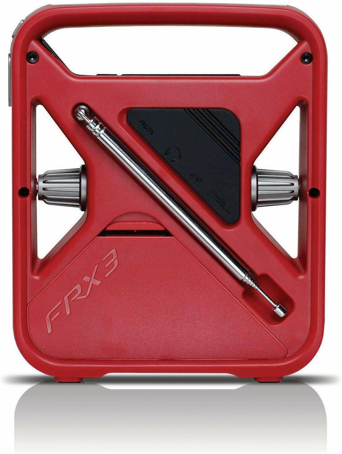 The American Red Cross Frx3 Hand Crank NOAA Am / FM Weather Alert Radio with Smartphone Charger, ARCFRX3WXR