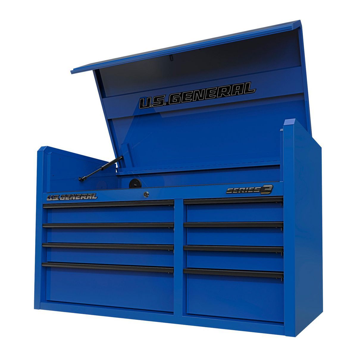 U.S. GENERAL 42 in. x 22 in. Top Chest, Series 3, Black