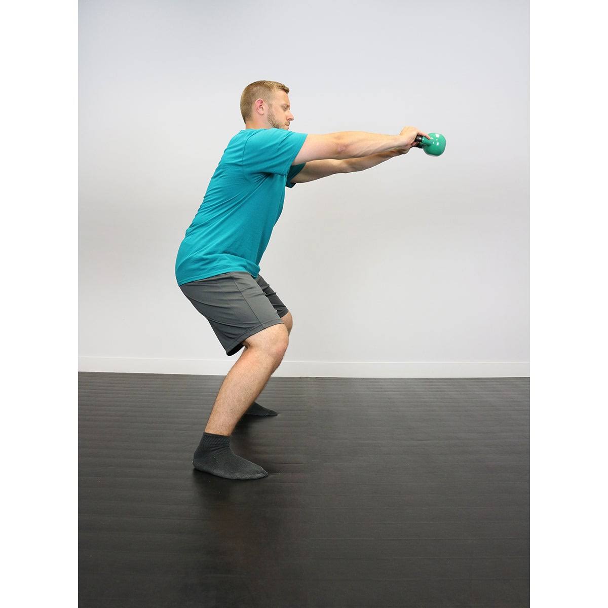 Cando Vinyl Coated Kettlebell - 5-Piece Set