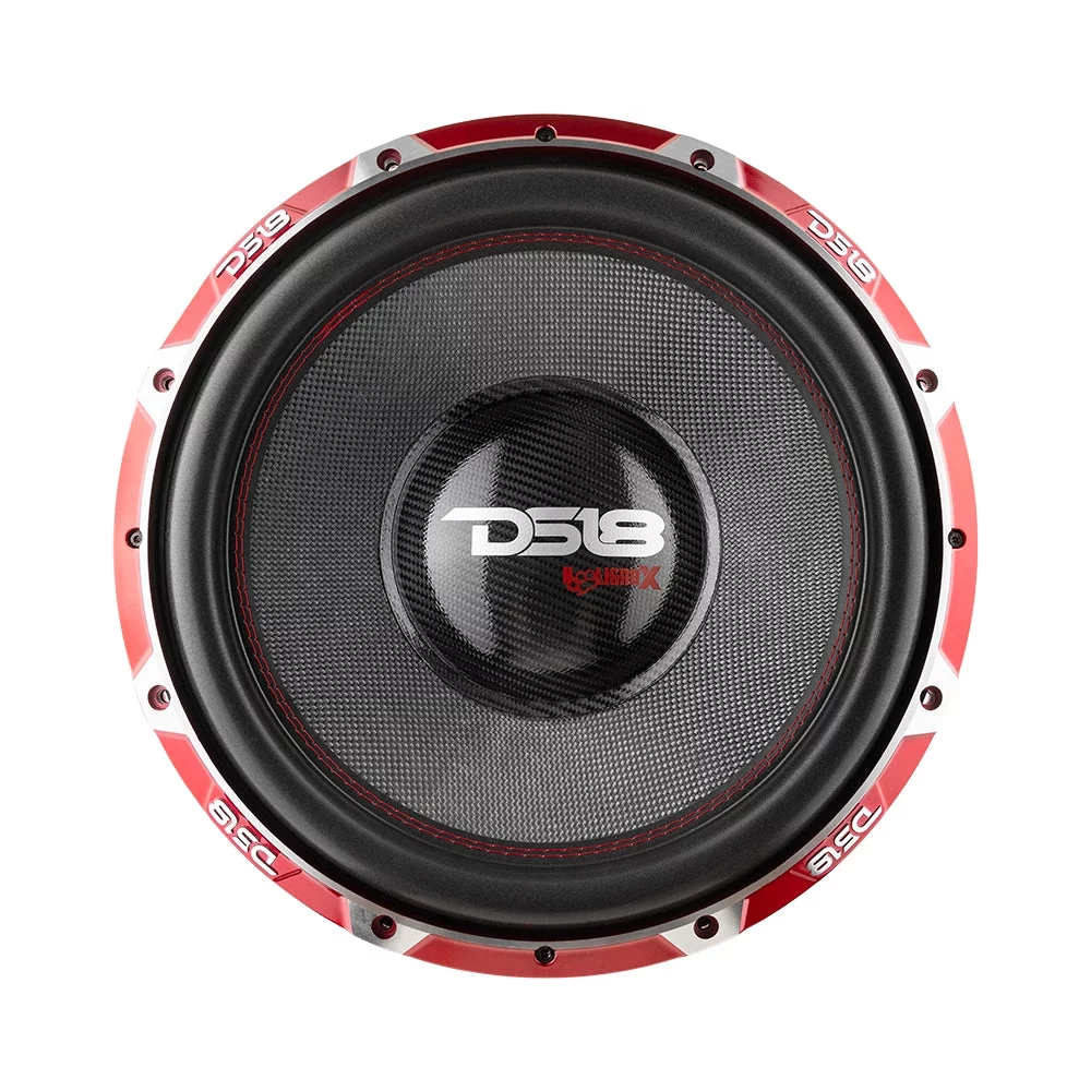 DS18 Hooligan X 15 Competition Subwoofer 6000 Watt 1 Ohm 4" DVC HOOL-X15.1DSPL