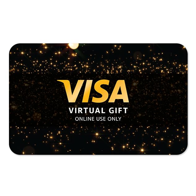 Visa Virtual $200 eGift Card (plus $6.95 Purchase Fee) - For Online Use Only