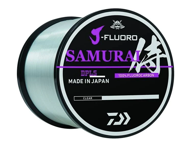 Daiwa J-Fluoro Samurai Fluorocarbon Line - 2lb - 1000yds