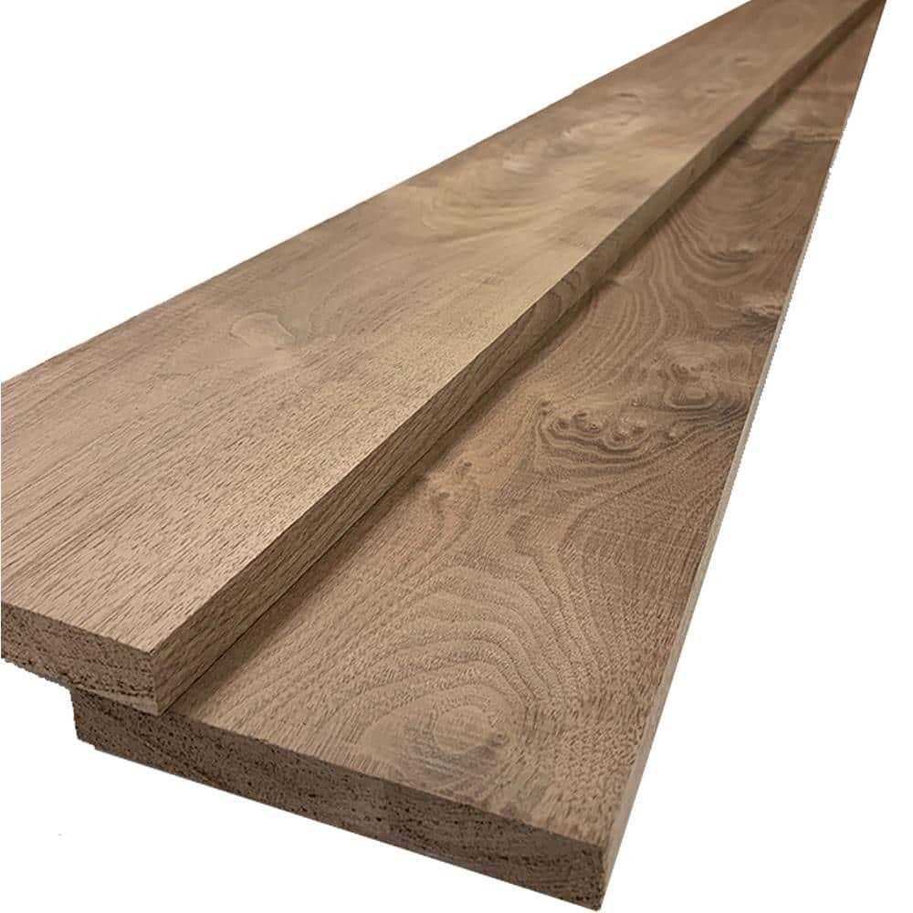Swaner Hardwood 1 in. x 6 in. x 8 ft. Walnut S4S Board - Shop Hardware Tools Online Store