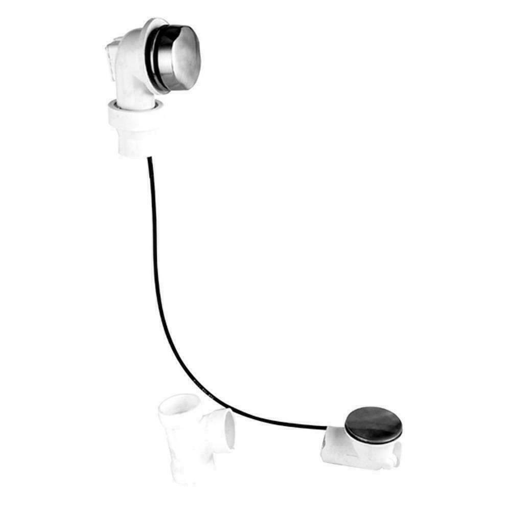 Mountain Plumbing BWO40S45P2/CPB Cable Operated Bath Waste/Overflow Kit Polished