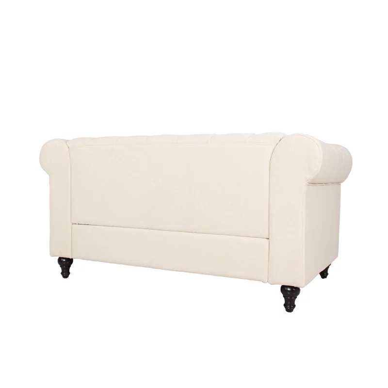 Home Square 3 Piece Set Living Room Set with Sofa Loveseat and Accent Chair