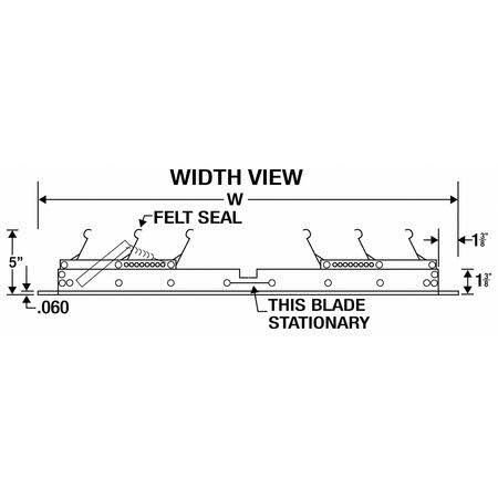 Dayton 4HA11 30 in Whole House Fan Economy Ceiling Truss Shutter / Ceiling