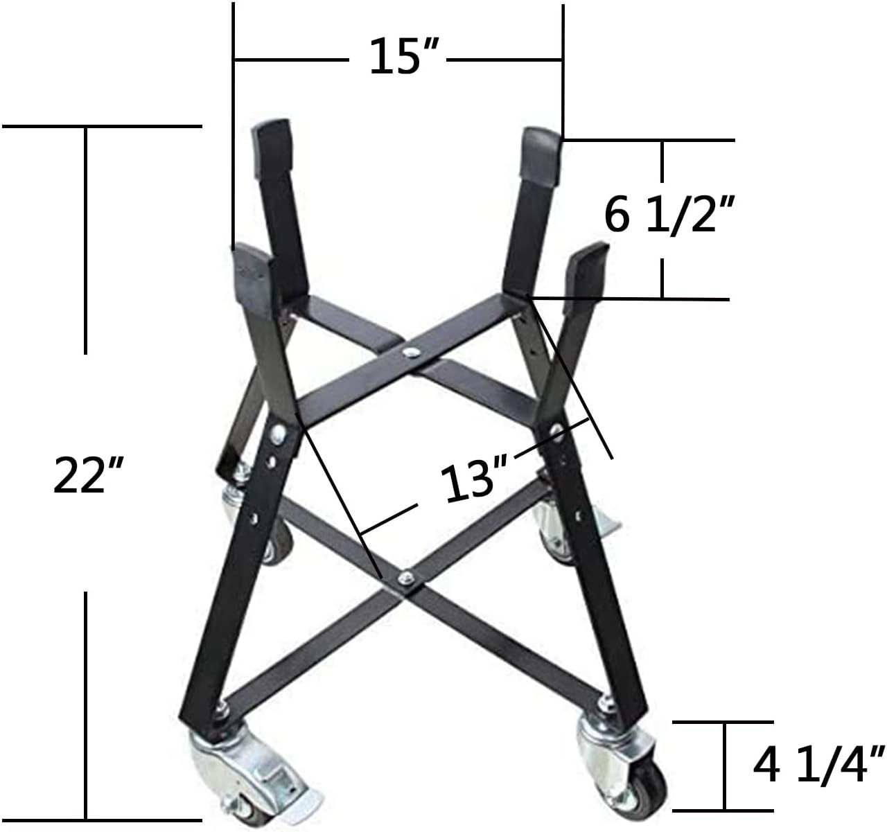 Dracarys Rolling Cart for Big Green Egg Accessories Rolling Nest with Heavy Duty Locking Caster Wheels Powder Coated Steel Rolling Outdoor Cart for Large Big Green Egg Kamado Joe Grill Stand