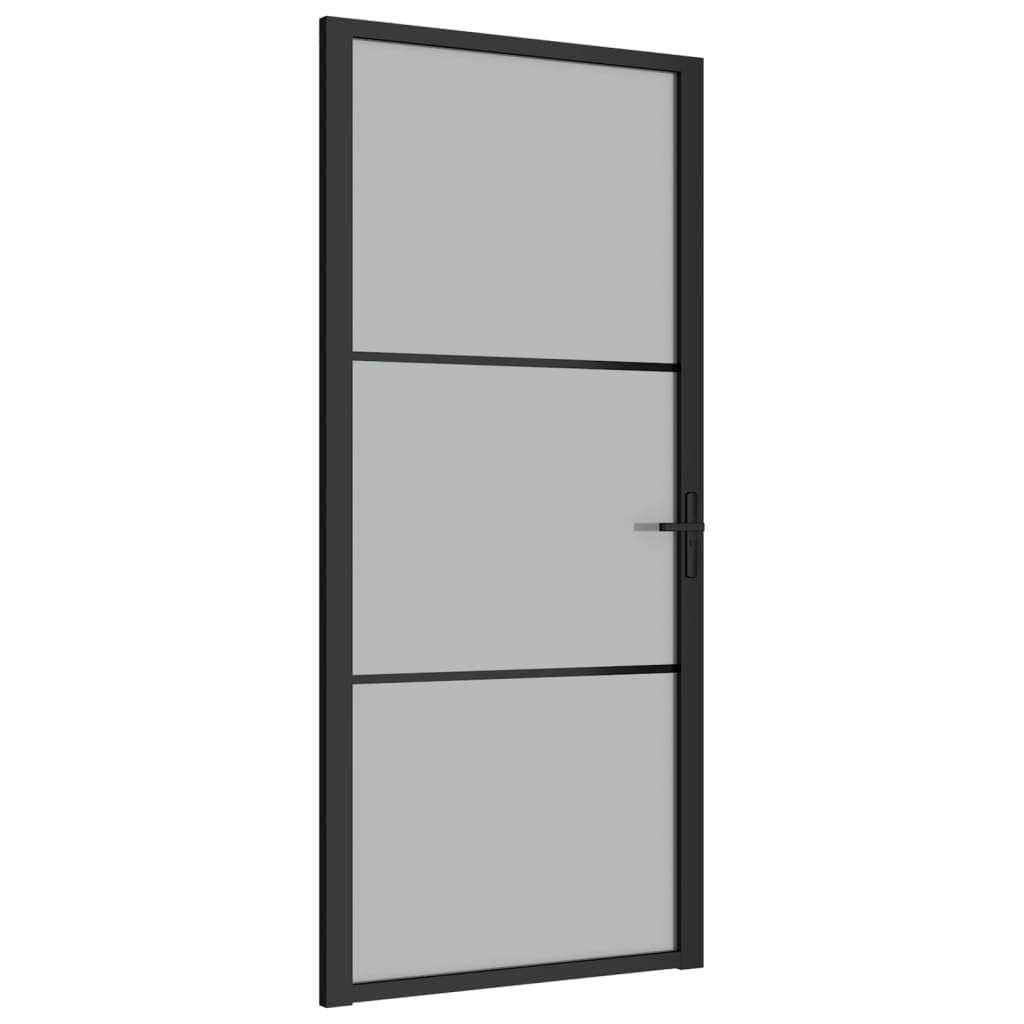 vidaXL Interior Door ESG Glass and Aluminum - Shop Hardware Tools Online Store