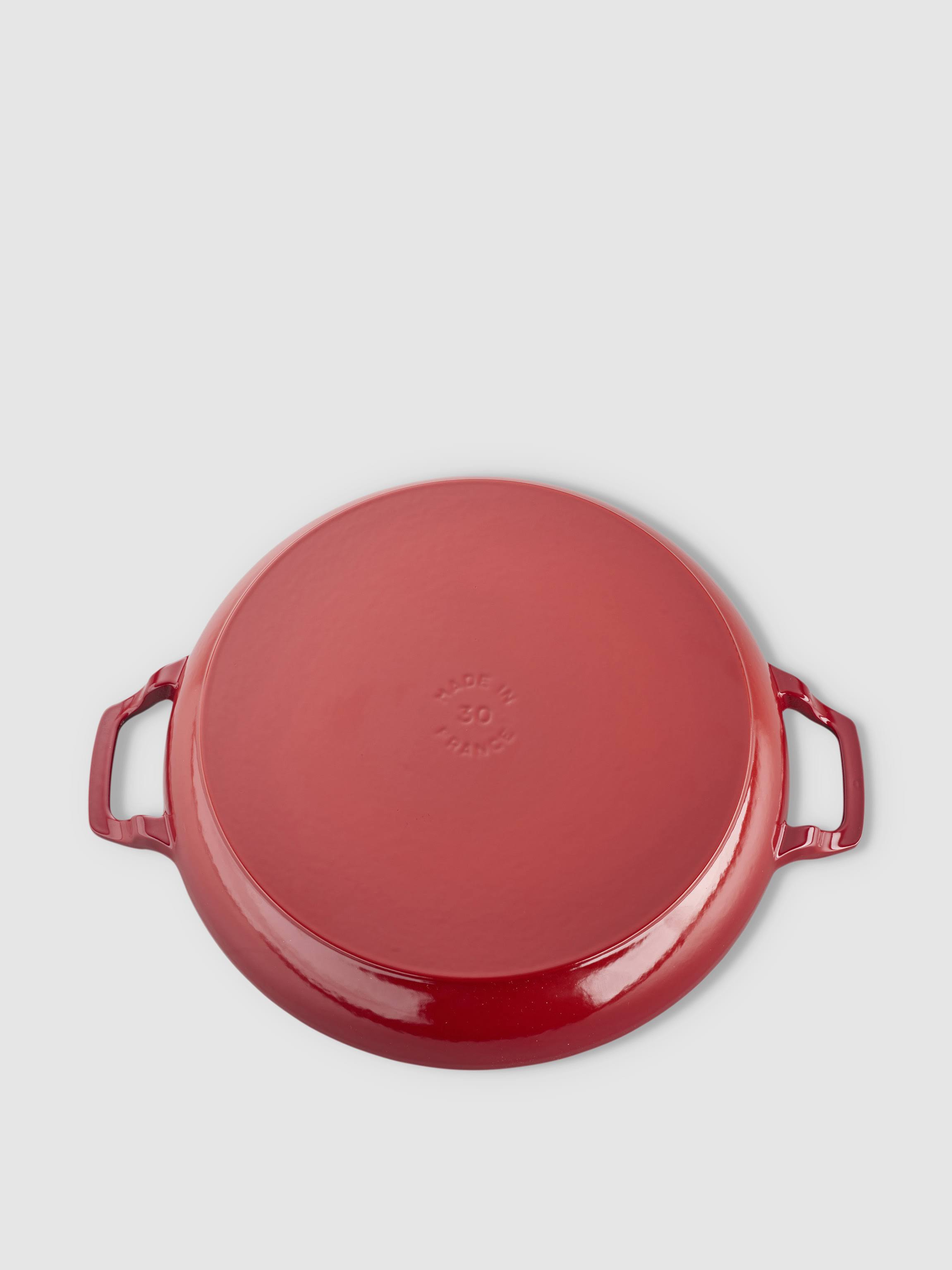 Staub - Cast Iron 3.5-qt Braiser - Cherry