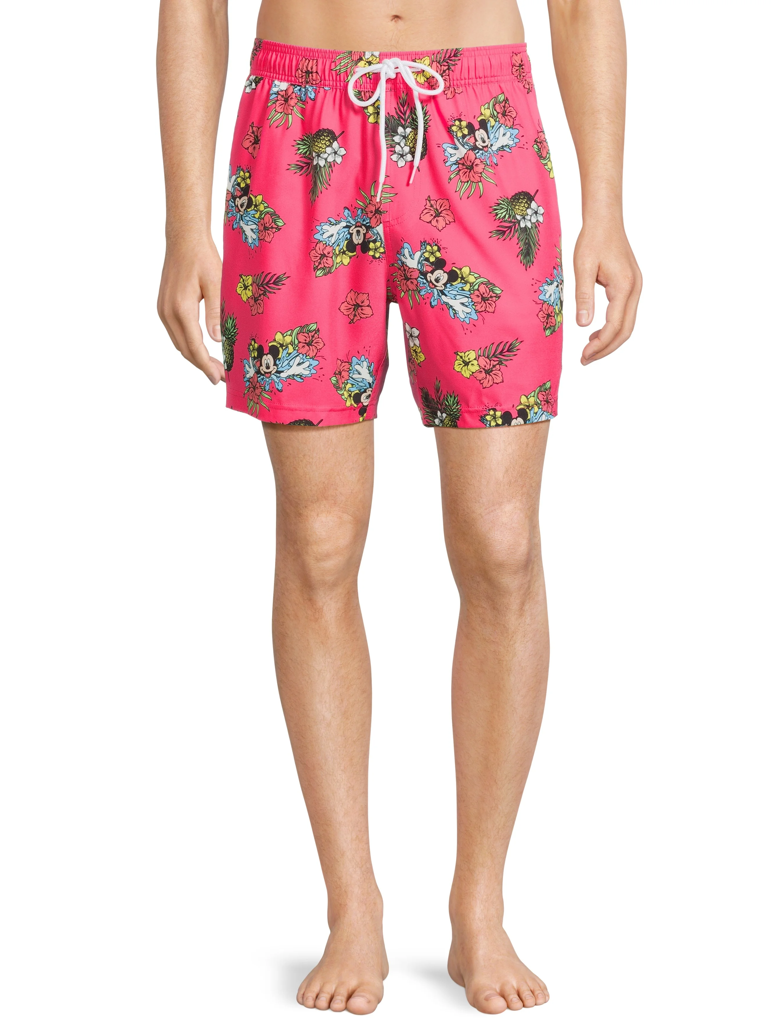 Disney Mickey Mouse Summer Men's & Big Men's Swim Trunks, Size S-3XL - Curated Treasures Market
